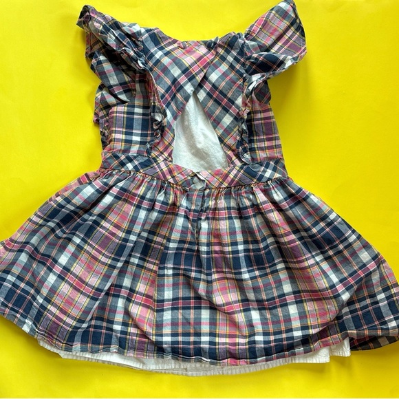 Polo by Ralph Lauren Plaid Ruffle Dress - Picture 6 of 9
